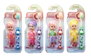Bàn chải đánh răng em bé búp bê